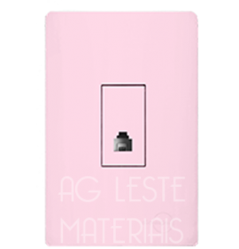 Conjunto RJ11 (Telefone) 4x2 - Novara Especiais Petala